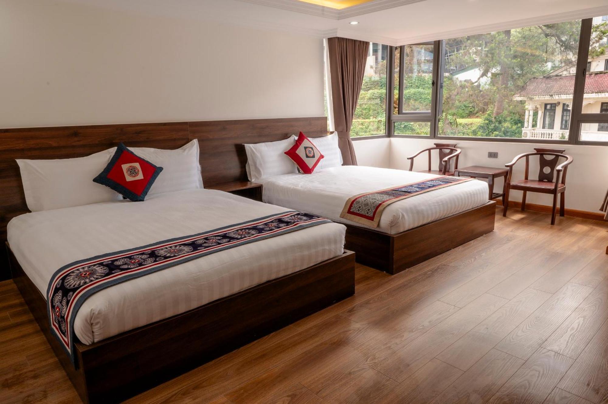 Anh Tu Hotel Шапа Экстерьер фото
