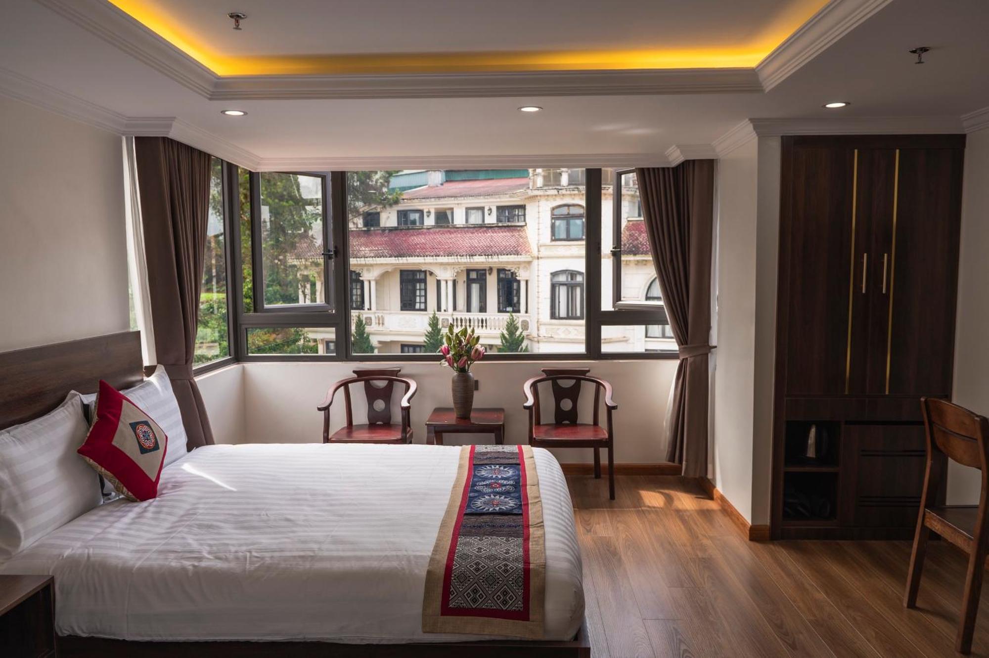 Anh Tu Hotel Шапа Экстерьер фото