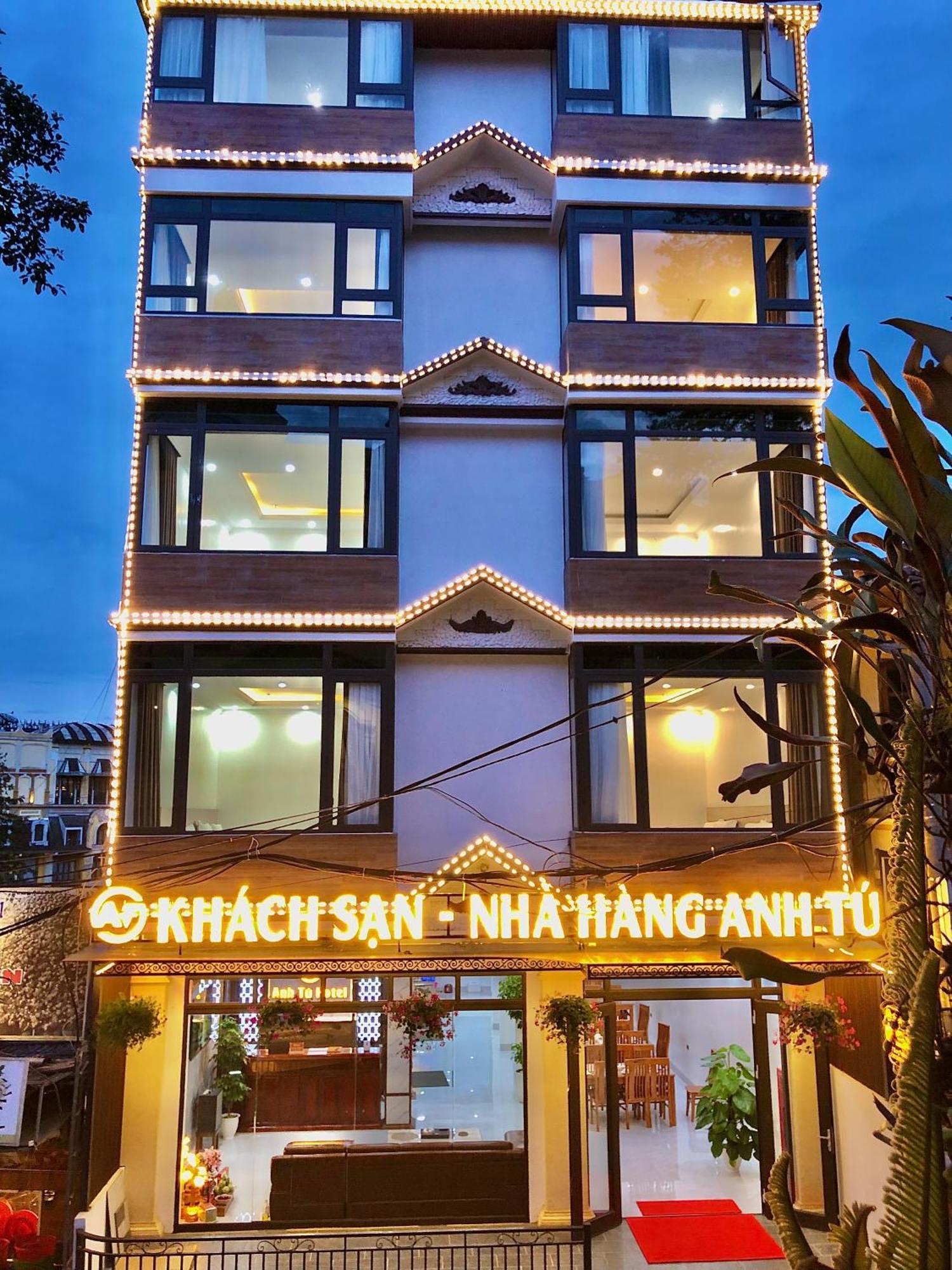 Anh Tu Hotel Шапа Экстерьер фото