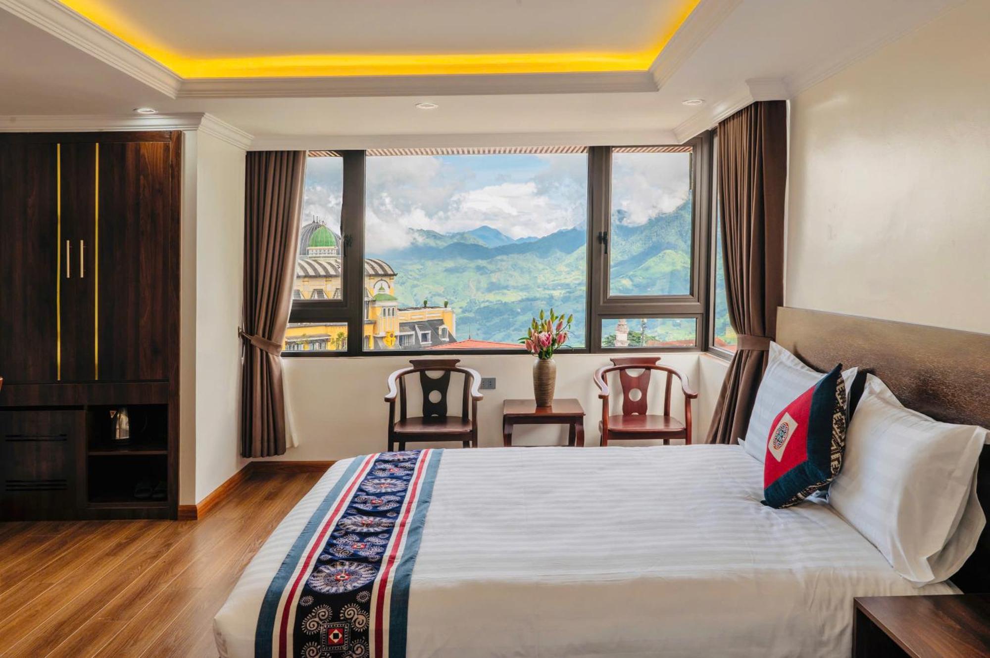 Anh Tu Hotel Шапа Экстерьер фото